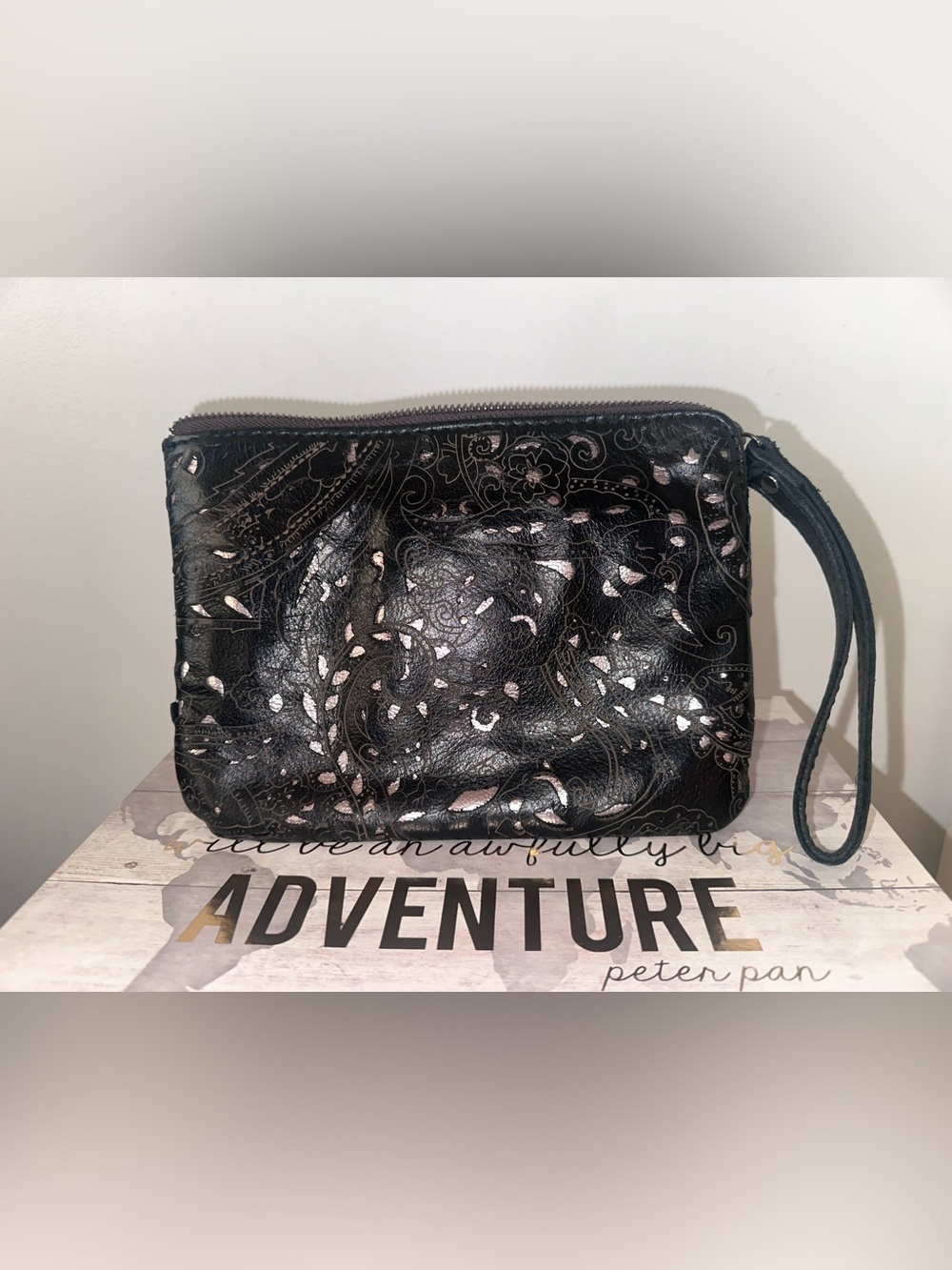Patricia Nash Leather Zip Pouch